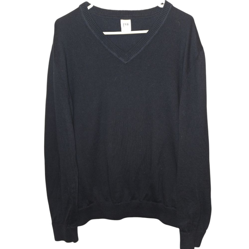 GAP MENS V-NECK LONG SLEEVE SWEATER XL